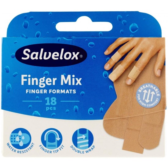 Salvelox 18 Tiritas Finger Mix