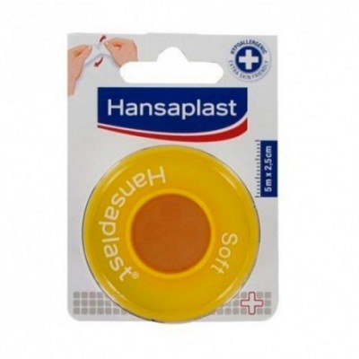 Hansaplast Esparadrapo Soft  5M X 2,5Cm