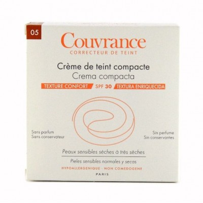 Avene Couvrance Crema Compacta Confort Bronce Spf 30 9,5Gr
