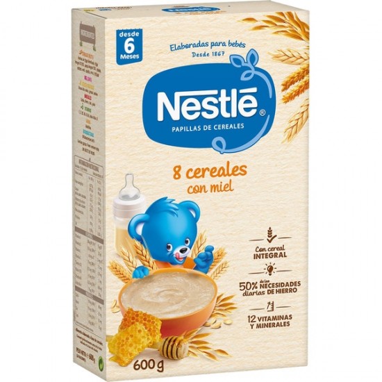 Nestle 8 Cereales Con Miel...