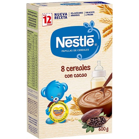 Nestle 8 Cereales Al Cacao...